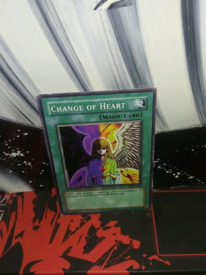 Yugioh Card Change of Heart 1st Edition μεταχειρισμένη