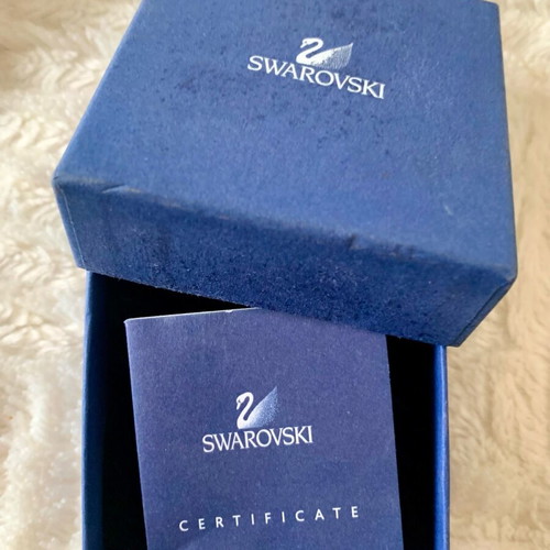 Swarovski Crystal Memories Rocking Horse Rhodium new collectible decor