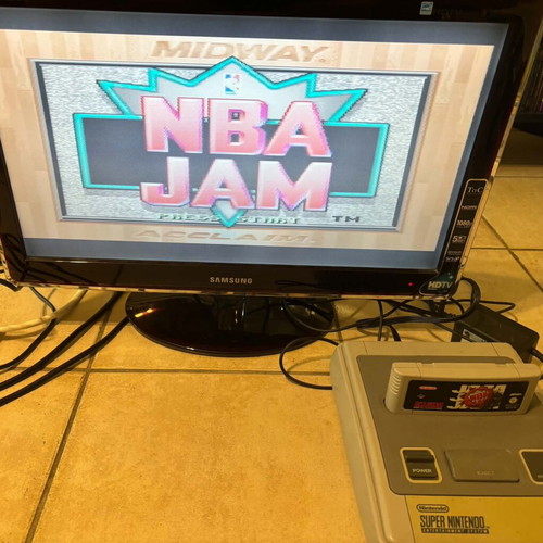 Super Nintendo SNES PAL console used, fully functional