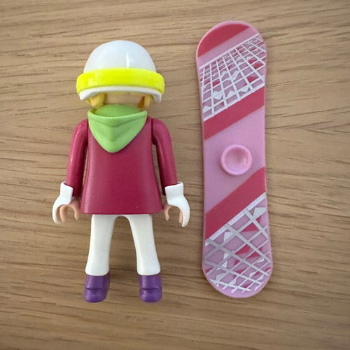 Playmobil 9147 Snowboarder Series 11 like new