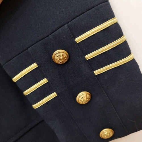 Stradivarius blue military jacket new, size M
