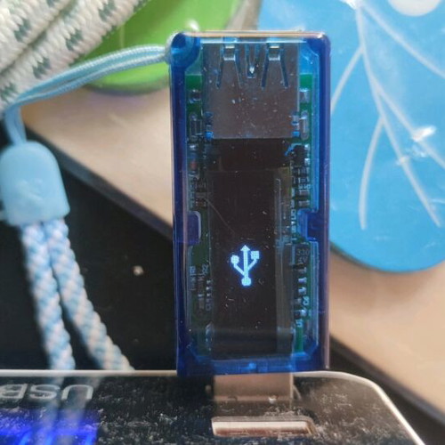Roffie USB Test Current New Blue Multifunctional Tester