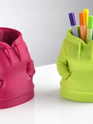 3D Printed Hoodie Pen Holder new, personalized