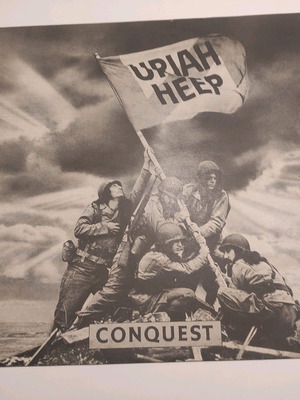 Uriah Heep Conquest vinyl used, rock