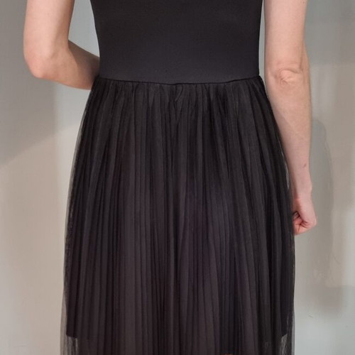 Midi dress with tulle by Holly Bracken used, black, one size