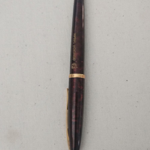Waterman Carene Ballpoint like new, Marine Amber Lacquer with gold trim, collectible