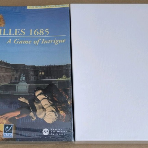 Versailles 1685 A Game Of Intrigue PC CD-ROM like new, Big Box