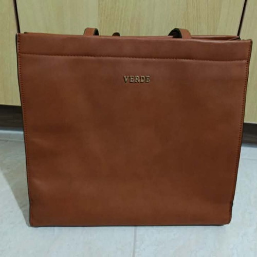 Verde women's shoulder bag used, brown