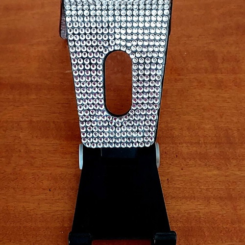Phone stand with rhinestones new, foldable for smartphone and tablet