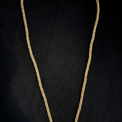 18K Gold Necklace K18, 46 Grams, Excellent Condition
