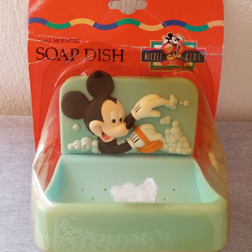 Disney Mickey Mouse Vintage Soap Dish 90s, sealed