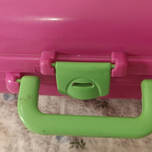 Dede Toys Plastic Suitcase with Wheels 33x22x10 cm like new