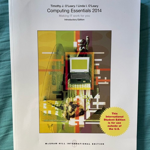 Computing Essentials 2014 like new