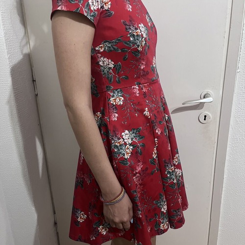 Cotton summer dress French Connection like new, pleated mini