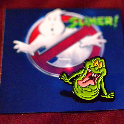 Ghostbusters Slimer Pin new