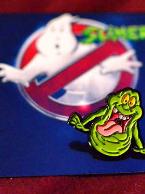 Ghostbusters Slimer Pin new