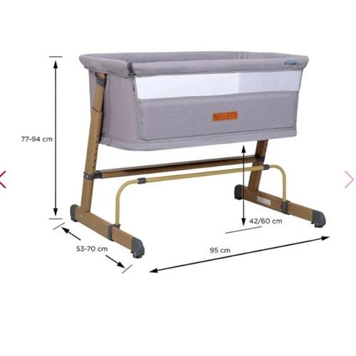 Belletti Dream Grower 6in1 Baby Cot like new, Cloud