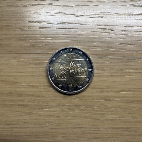 Germany 2 Euro 2025 35th Anniversary German Unification coin