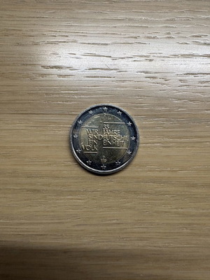 Germany 2 Euro 2025 35th Anniversary German Unification coin