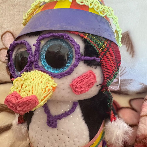 Decorative Penguin Handmade Like New