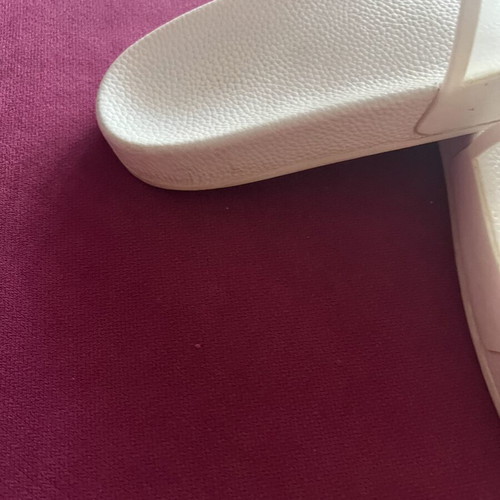 Superga white slides size 38 used