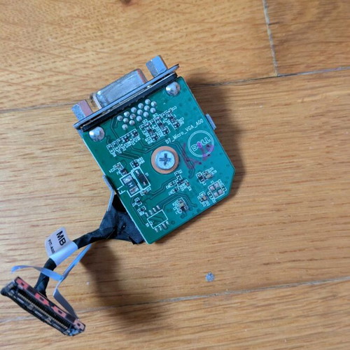Dell VGA adaptor for Dell Optiplex 3040M MicroTower like new
