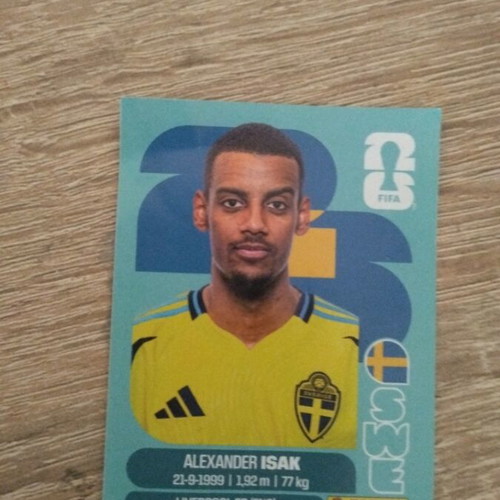 Alexander Isak Panini FIFA 365 sticker