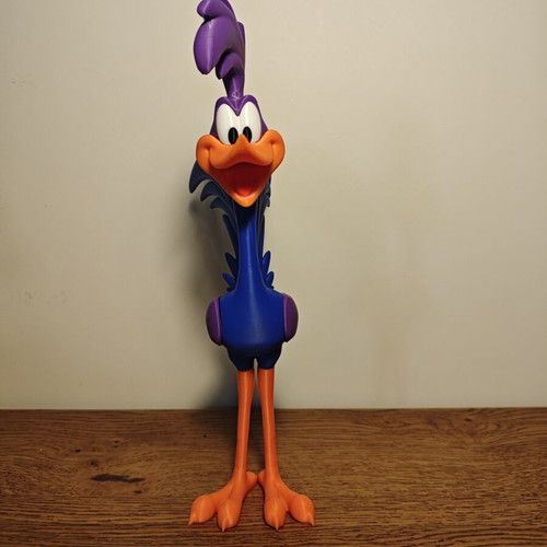 Road Runner Looney Tunes 3D Print Figure like new