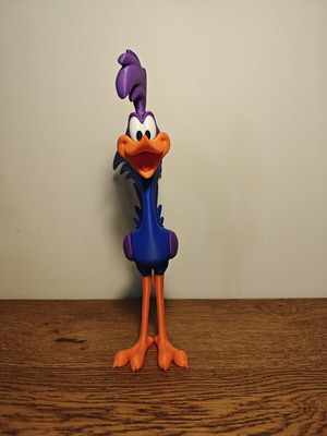 Road Runner Looney Tunes 3D Print Figure like new