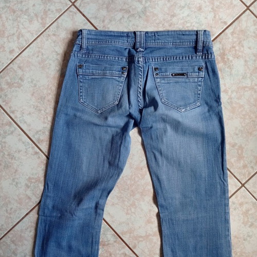 Miss BonBon women's jeans pants used, size M/38, blue