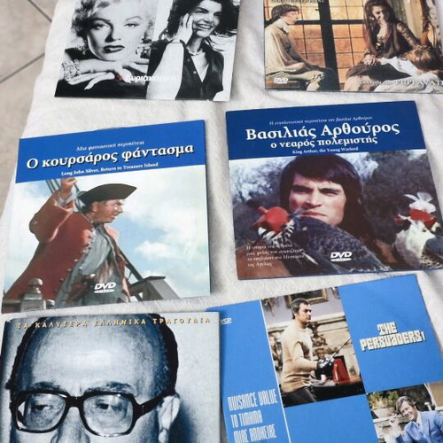 Collection of 78 new DVDs movies, western, Poirot, classic cinema