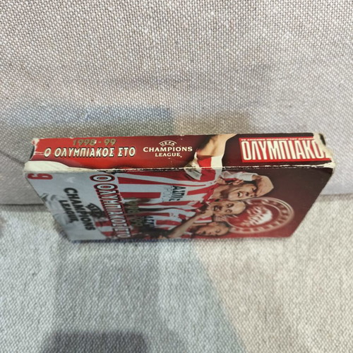 Olympiakos Champions League 1998-1999 VHS used, sports collectible