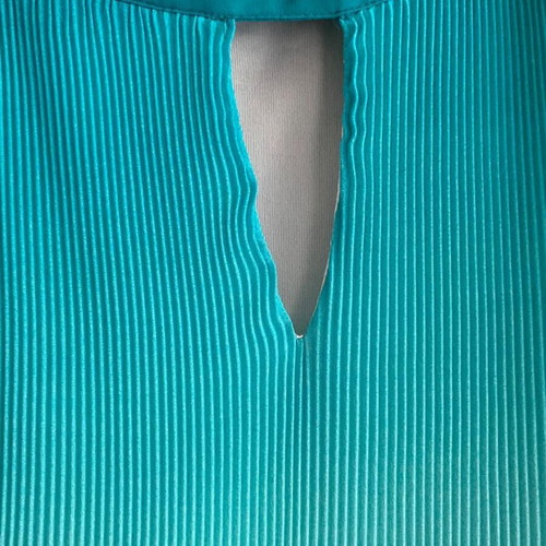 Orsay Ombre Pleated Dress size 38 EUR like new, turquoise blue