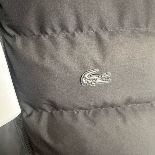 Lacoste men's sleeveless vest new, black