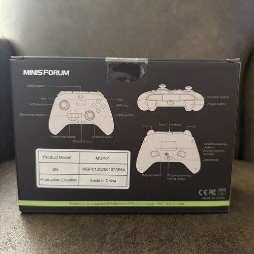 Minisforum MGP01 game controller new
