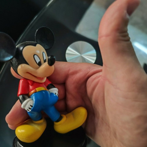 Mickey Mouse figure toy used in good condition