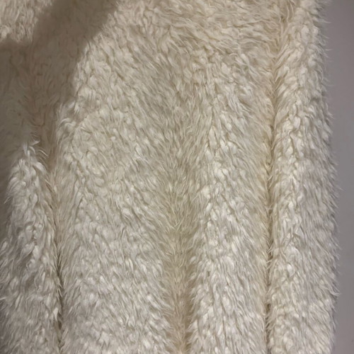 White furry jacket like new
