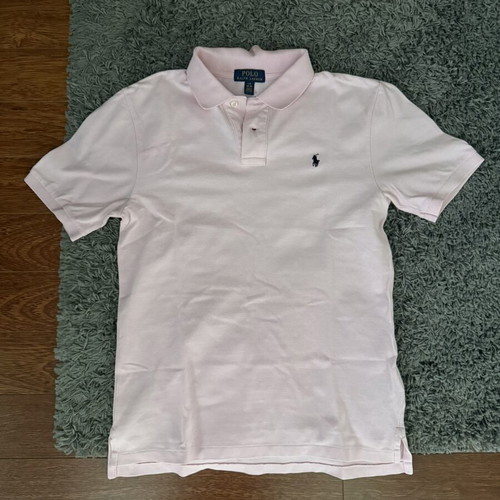 Polo Ralph Lauren polo shirt and t-shirt like new, size L, gray and pink