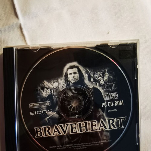 Braveheart PC game in very good condition