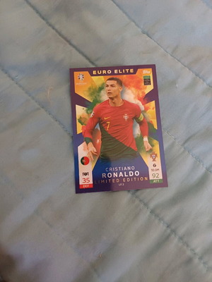 Cristiano Limited Edition card new