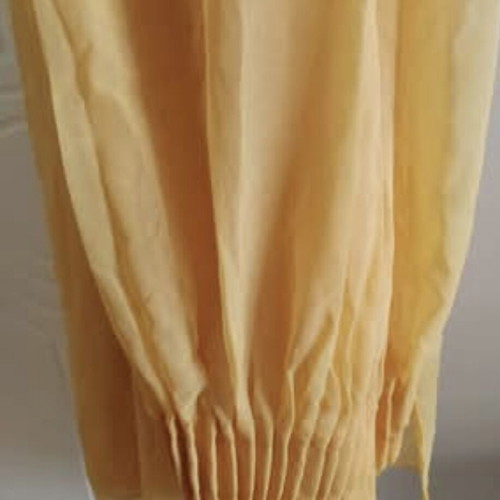 Yellow curtain new 2.46 x 3.20