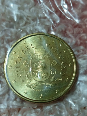 Vatican 50 Cent Coin 2024 Uncirculated