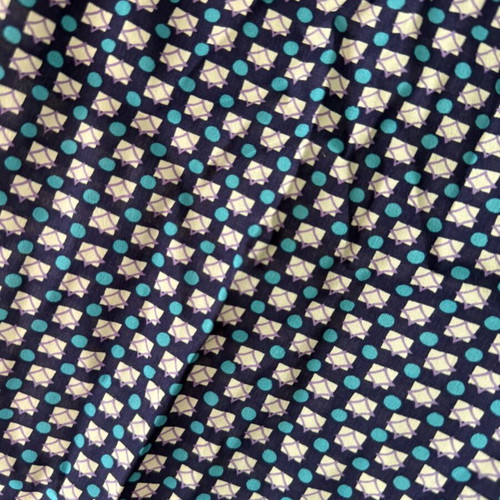 DKNY women's lightweight pants with geometric pattern, size S