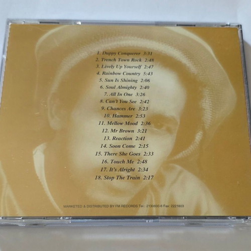 Bob Marley 18 Karat Music Collection CD used, reggae