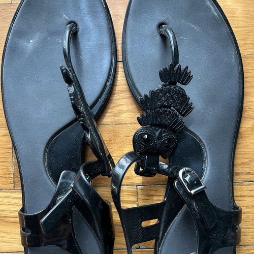 Melissa sandals used, size 40, black