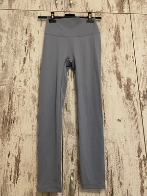 High-Waisted Sports Leggings dusty blue, like new