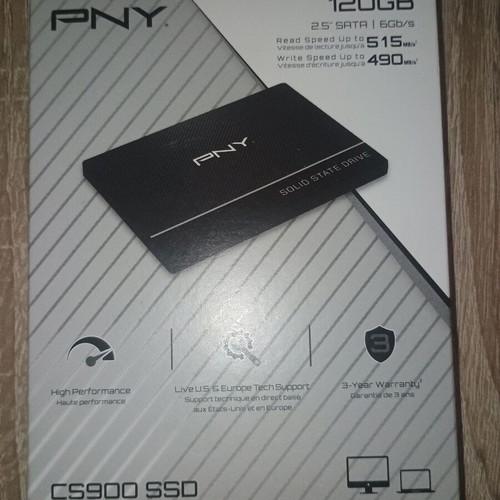 Ssd PNY 120GB new, sealed