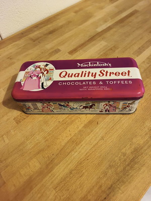 Μεταλλικό vintage κουτί Mackintosh's Quality Street