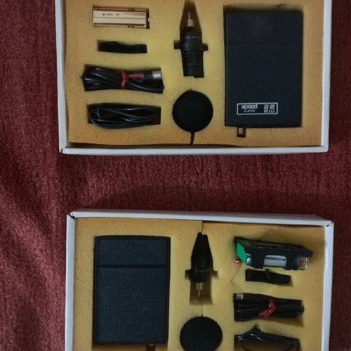 Vintage Paso MA 22 Wireless Lavalier Microphone used, complete set
