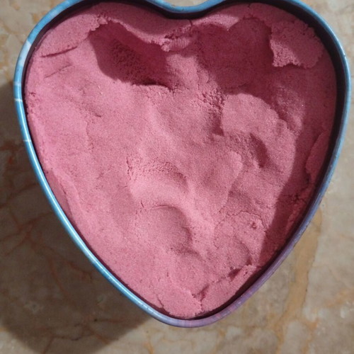 Kinetic Sand pink magic sand used, toy packaging